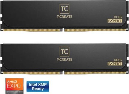 Team Group T-CREATE EXPERT 32GB (2 x 16GB) 288-Pin PC RAM DDR5 6000 (PC5 48000) Desktop Memory Model CTCED532G6000HC30DC01