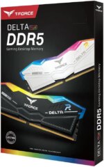 Team T-Force Delta RGB 32GB (2 x 16GB) 288-Pin PC RAM DDR5 6000 (PC5 48000) Desktop Memory Model FF3D532G6000HC30DC01