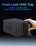 TERRAMASTER F4-424 Max NAS Storage - 4Bay Core i5 1235U 10-Cores 12-Threads, 8GB DDR5 RAM, Dual 10GbE Ports, Network Attached Storage Peak Performance