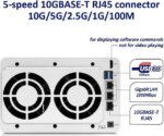 TERRAMASTER F5-422 5Bay 10GbE NAS Storage Server Enclosure DiskStation- Apollo J3455 QuadCore CPU Hardware Encryption (Diskless)