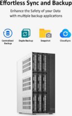 TERRAMASTER T9-423 9-Bay High Performance NAS DiskStation for SMB with N5105/5095 Quad-core CPU, 8GB DDR4 Memory, 2x 2.5GbE Ports,Network Storage