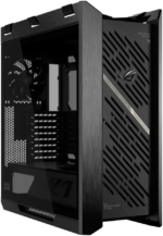 The ASUS ROG Strix Helios II is an EATX mid-tower gaming PC case featuring dual tempered glass panels and an aluminum diamond-grille design, four pre-installed fans for advanced...
