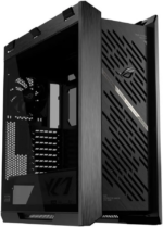 The ASUS ROG Strix Helios II is an EATX mid-tower gaming PC case featuring dual tempered glass panels and an aluminum diamond-grille design, four pre-installed fans for advanced...