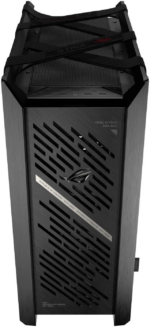 The ASUS ROG Strix Helios II is an EATX mid-tower gaming PC case featuring dual tempered glass panels and an aluminum diamond-grille design, four pre-installed fans for advanced...