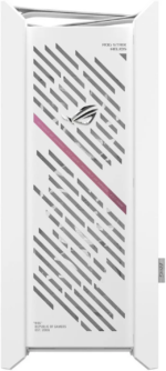 The ASUS ROG Strix Helios II White Edition is an EATX mid-tower gaming PC case featuring dual tempered glass panels and an aluminum diamond-grille design, four pre-installed...