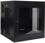 Tripp Lite 12U Wall-Mount Rack Enclosure Cabinet with Clear Acrylic Window, Hinged Back, Switch-Depth (SRW12USG)