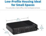 Tripp Lite 350VA 210W 120V Standby UPS 3 Outlets Surge + Battery Backup BC350R