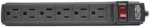 Tripp Lite 6-Outlet Power Strip, 6 ft. Cord, Black Housing (PS66B)