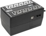 Tripp Lite Internet Office 120V 600 VA 300 Watts Standby UPS, Ultra-Compact Desktop, USB (INTERNET600U)