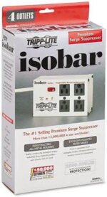TRIPP LITE ISOBAR4ULTRA 6 Feet 4 Outlets 3330 Joules Surge Suppressor
