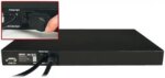 Tripp Lite Metered PDU with ATS, 15A, 8 Outlets (5-15R), 120V, 2 5-15P, 100 - 127 V Input, 2 12 ft. Cords, 1U Rack-Mount Power, TAA (PDUMH15AT)