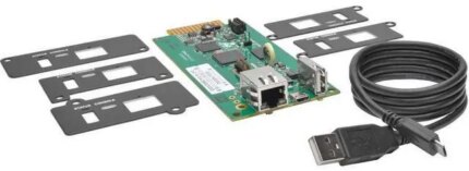 Tripp Lite Network Card for Select Tripp Lite and Eaton UPS Systems and PDUs - 1 x Network (RJ-45) Port(s) - USB