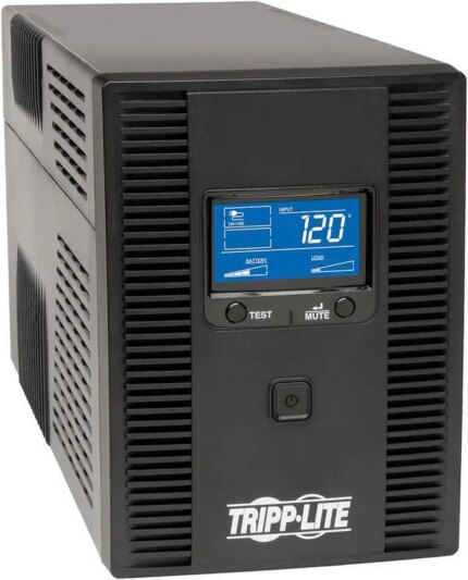 Tripp Lite OMNI1500LCDT Series OmniSmart 1500VA 810W 120V Line-Interactive UPS - 10 Outlets, AVR, USB, LCD, Tower - 1500 VA/810 W - 120 V ACTower - 10