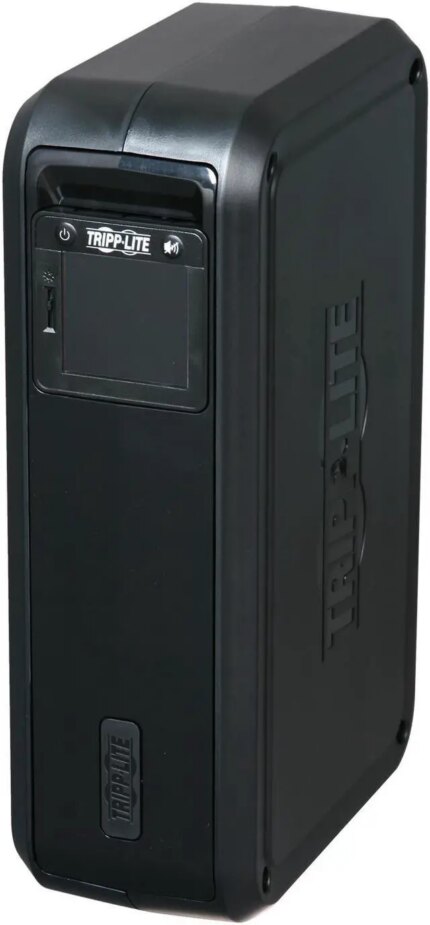 Tripp Lite OMNI900LCD Series OmniSmart LCD 120V 900VA 475W Line-Interactive UPS, Tower, LCD display, USB port - 900VA/475W -3 Minute Full Load - 4 x