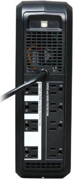 Tripp Lite OMNI900LCD Series OmniSmart LCD 120V 900VA 475W Line-Interactive UPS, Tower, LCD display, USB port - 900VA/475W -3 Minute Full Load - 4 x