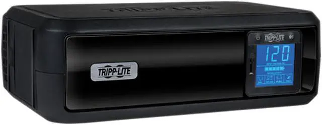 Tripp Lite OMNI900LCD Series OmniSmart LCD 120V 900VA 475W Line-Interactive UPS, Tower, LCD display, USB port - 900VA/475W -3 Minute Full Load - 4 x