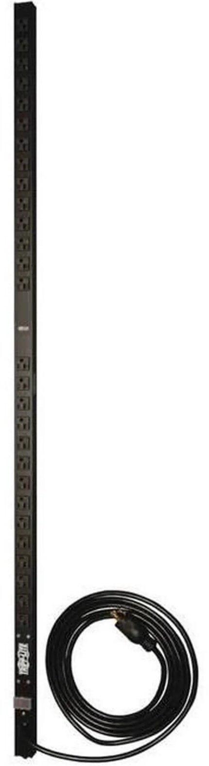 Tripp Lite PDUV20-60 28-Outlet PDU - Basic - NEMA 5-20P, NEMA L5-20P - 28 x NEMA 5-15/20R - 120 V AC - 0U - Vertical - Rack-mountable