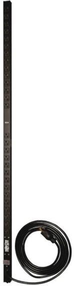Tripp Lite PDUV20-60 28-Outlet PDU - Basic - NEMA 5-20P, NEMA L5-20P - 28 x NEMA 5-15/20R - 120 V AC - 0U - Vertical - Rack-mountable