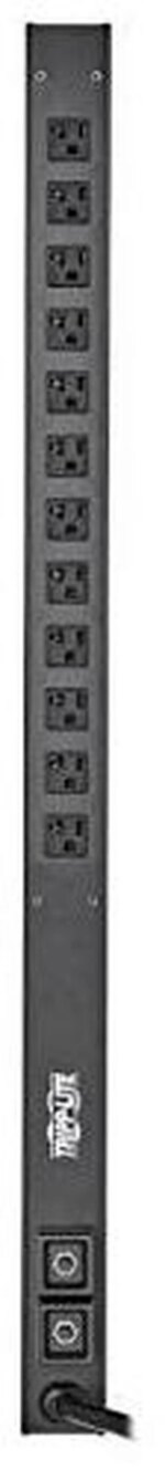 Tripp Lite PDUV20-60 28-Outlet PDU - Basic - NEMA 5-20P, NEMA L5-20P - 28 x NEMA 5-15/20R - 120 V AC - 0U - Vertical - Rack-mountable