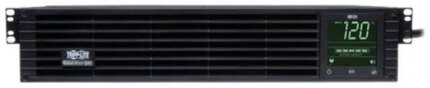 Tripp Lite SMART1000RM2U Series SmartPro 120V 1kVA 800W Line-Interactive Sine Wave UPS, 2U Rack/Tower, Network Card Options, LCD, USB, DB9, 6 Outlets