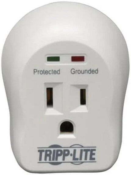 TRIPP LITE SPIKECUBE Wall Mount 1 Outlets 600 Joules Surge Suppressor