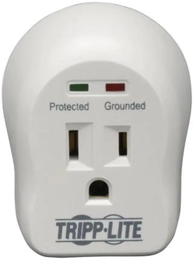 TRIPP LITE SPIKECUBE Wall Mount 1 Outlets 600 Joules Surge Suppressor