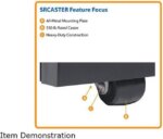 TRIPP LITE SRCASTER Heavy-Duty Rolling Caster Kit for SR4POST