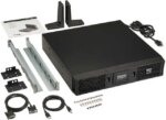Tripp Lite SU1000RTXLCD2U Series SmartOnline 1000VA 900W 120V Double-Conversion Sine Wave UPS - 8 Outlets, Extended Run, Network Card Option, LCD,