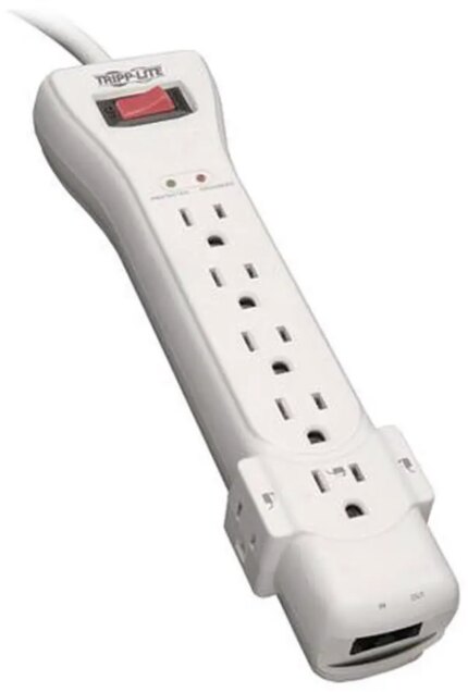 TRIPP LITE SUPER7TEL 7 Feet 7 Outlets 2520 Joules Surge Suppressor