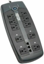 TRIPP LITE TLP1008TEL 8 Feet 10 + TEL Outlets 2395 Joules Protect It! Surge Suppressor