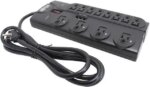 TRIPP LITE TLP1208TEL 8 Feet 12 + TEL Outlets 2160 Joules Surge Protector