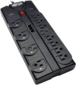 TRIPP LITE TLP1208TEL 8 Feet 12 + TEL Outlets 2160 Joules Surge Protector