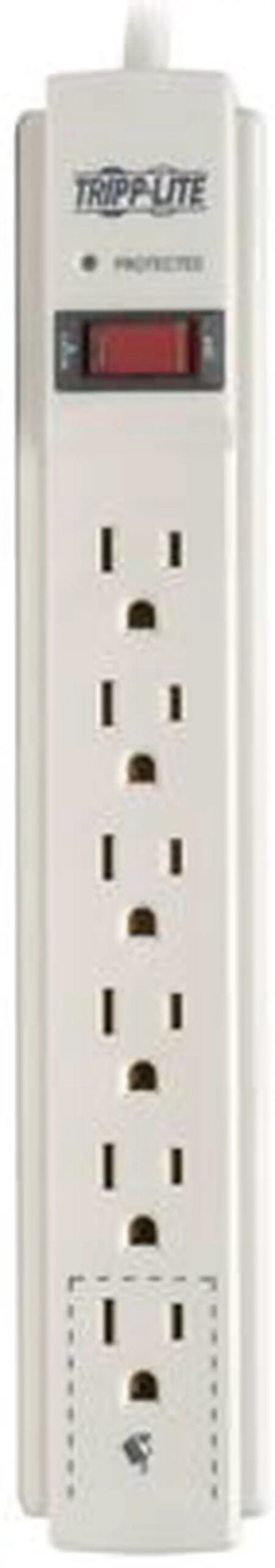 TRIPP LITE TLP606 6 Feet 6 Outlets 790 Joules Protect It! Surge Suppressor