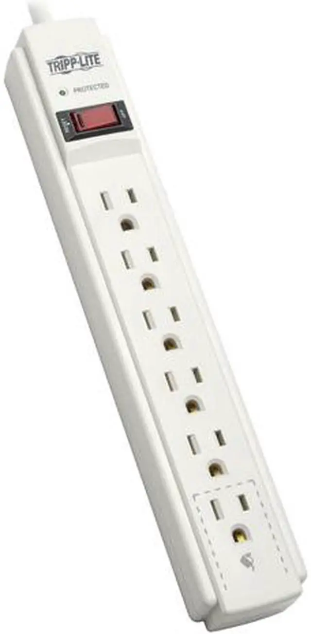 TRIPP LITE TLP606 6 Feet 6 Outlets 790 Joules Protect It! Surge Suppressor