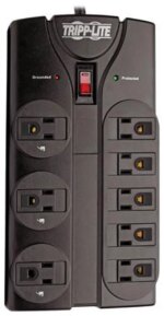 TRIPP LITE TLP808B 8 Feet 8 Outlets 1440 Joules Surge Protector