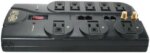 TRIPP LITE TLP810NET 10 Feet 8 Outlets 3240 Joules 8 Outlets 3240 Joules 10 Feet Cord with Tel / DSL / Coax Protect It! Surge Suppressor