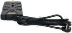 TRIPP LITE TLP810NET 10 Feet 8 Outlets 3240 Joules 8 Outlets 3240 Joules 10 Feet Cord with Tel / DSL / Coax Protect It! Surge Suppressor