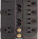 TRIPP LITE TLP810NET 10 Feet 8 Outlets 3240 Joules 8 Outlets 3240 Joules 10 Feet Cord with Tel / DSL / Coax Protect It! Surge Suppressor