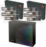 V-COLOR DDR5 512GB (64GBx8) 5600MHz CL46 4Gx4 2Rx4 ECC R-DIMM (ECC Registered DIMM) 1.1V Memory Ram for Server and Workstations with Hynix IC