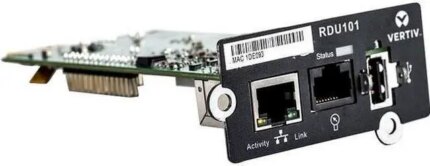 Vertiv Liebert RDU101 IntelliSlot - Network Card | Remote Monitoring - Data Center Monitoring| Adapter| 10Mb LAN/100Mb LAN| SNMP| USB Port