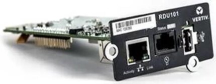 Vertiv Liebert RDU101 IntelliSlot - Network Card | Remote Monitoring - Data Center Monitoring| Adapter| 10Mb LAN/100Mb LAN| SNMP| USB Port