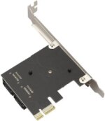 Weastlinks PCIe to 4 Ports SATA 3 III 3.0 6 Gbps SSD Adapter PCI-e PCI Express x1 Controller Board Expansion Card Support x4 x6 x8 x16