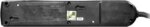 WELTRON 10ft Power Cord 6-Outlet Surge Protector Power Strip Black WSP600PLF10BK