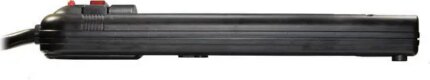 Weltron 6-Outlet Surge Protector Power Strip WSP-600PLF-15BK