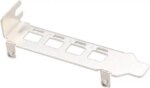 XtremeAmazing Low Profile Bracket for Nvidia Quadro NVS 510 K1200 Video Graphics Card 8mm