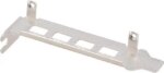 XtremeAmazing Low Profile Bracket for Nvidia Quadro NVS 510 K1200 Video Graphics Card 8mm
