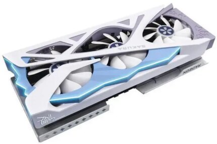 Yeston Sakura Radeon RX 9070 XT 16G GDDR6 256bit 4nm Desktop computer PC Video Graphics Cards support PCI-Express 5.0 3*DP+1*HDMI-compatible ARGB