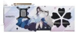Yeston Sakura Radeon RX 9070 XT 16G GDDR6 256bit 4nm Desktop computer PC Video Graphics Cards support PCI-Express 5.0 3*DP+1*HDMI-compatible ARGB