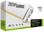 ZOTAC SOLID CORE OC White Edition GeForce RTX 5070 Ti Graphics Card RTX 5070 Ti SOLID CORE White Edition ZT-B50710Q2-10P