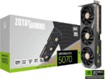 ZOTAC Solid OC GeForce RTX 5070 12GB 192-Bit GDDR7 PCI Express 5.0 DLSS 4.0 Graphics Card ZOTAC GAMING ZT-B50700J-10P